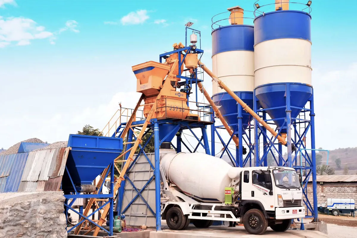 Beton Santrali Karıştırıcı Mikserleri Nedir?